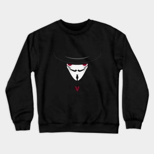 V for Vendetta Crewneck Sweatshirt